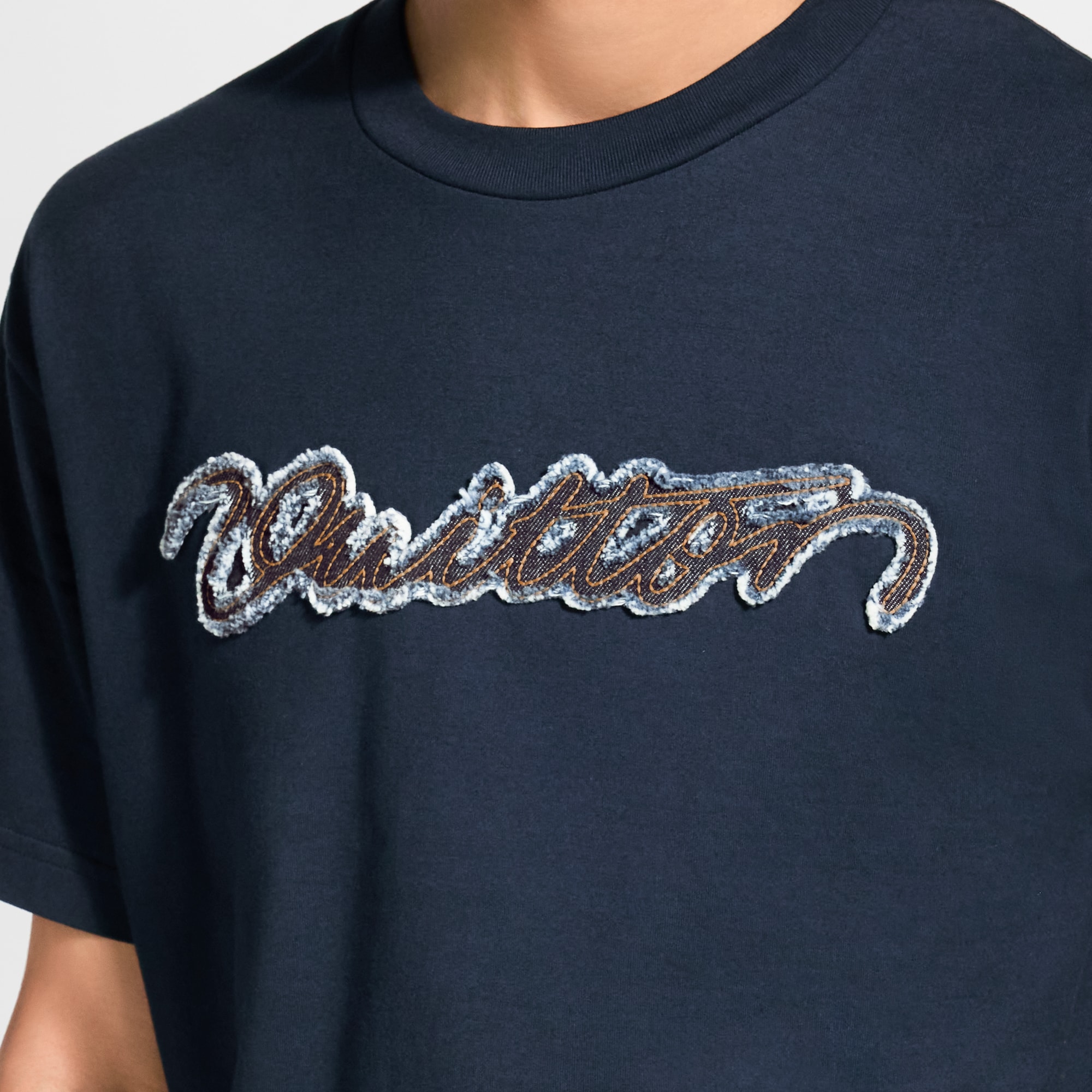 Denim Signature T-Shirt - Men - Ready-to-Wear | LOUIS VUITTON ®